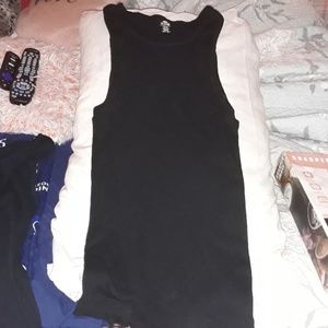MEN'S BLACK TANK TOP BUNDLE NWOT/EUC♥️